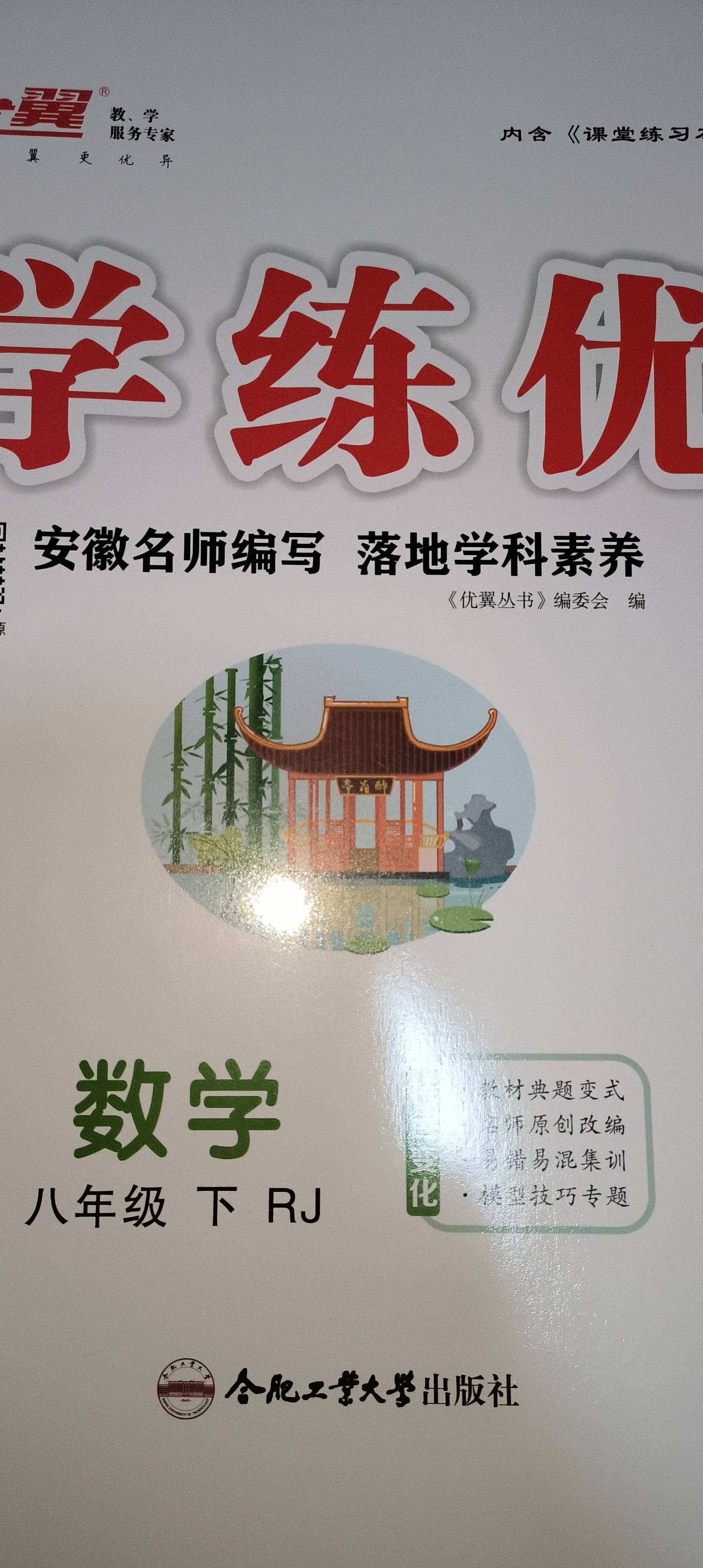 2023年学练优八年级数学下册人教版安徽专版