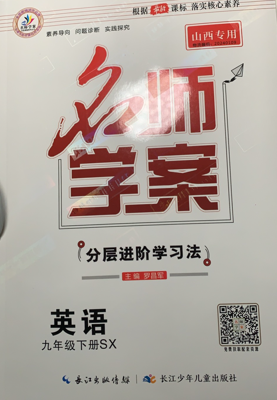 2023年名师学案 分层进阶学习法九年级英语下册商务星球版山西专版