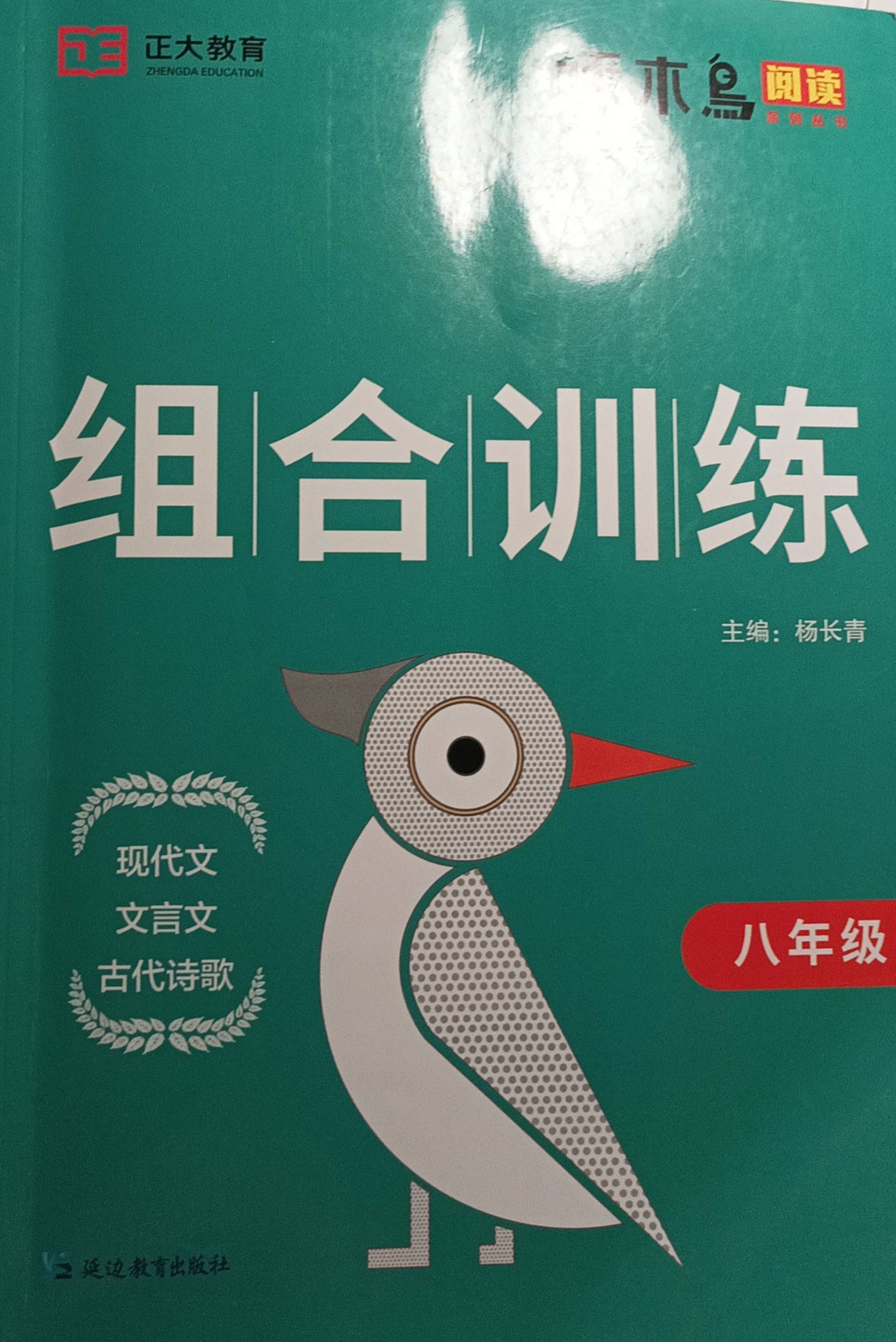 2024年啄木鸟阅读组合训练八年级语文全册通用版