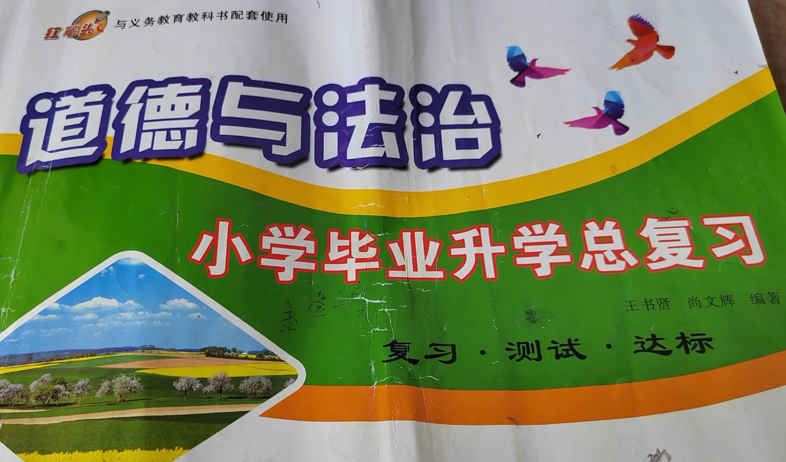 2023年道德与法治；小学毕业升学总复习小学政治全册通用版