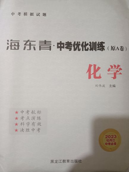 2023年海东青中考优化训练（A）卷初中化学全册牡丹江专版