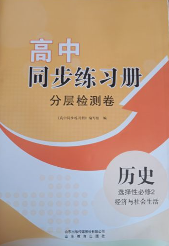 2024年高中同步练习册分层检测卷选择性必修二 经济与社会生活高中历史全册通用版