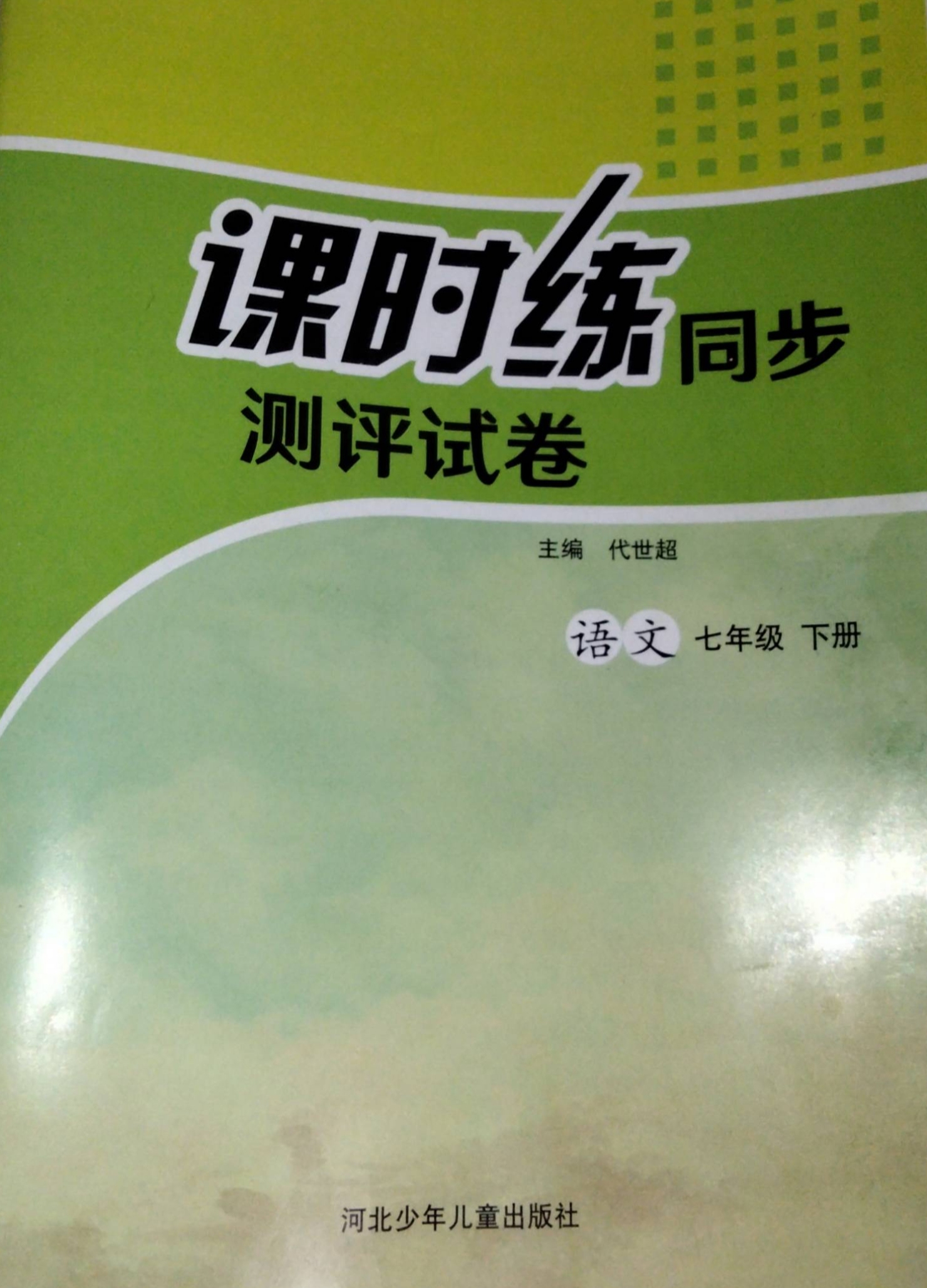 2023年课时练同步测评试卷七年级语文下册通用版