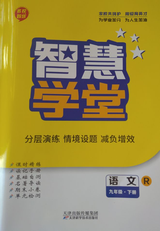2023年智慧学堂分层演练情境设题减负增效九年级语文下册R版