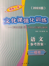 领先一步文化课强化训练高三语文全册通用版