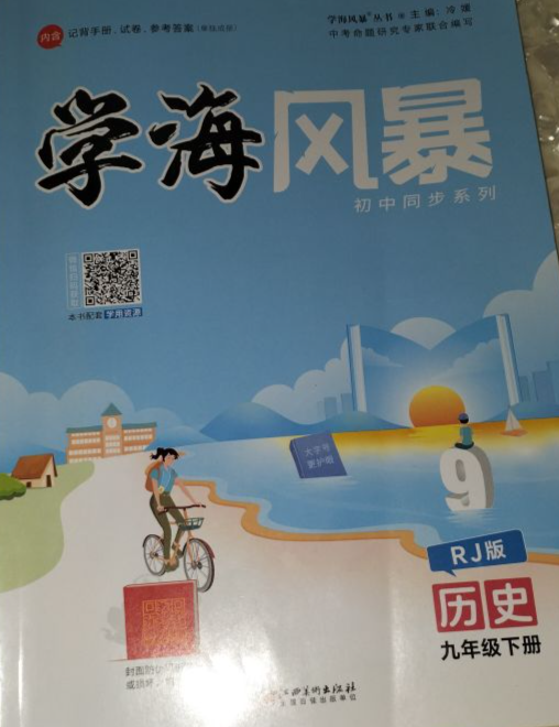 2024年学海风暴初中同步系列九年级历史下册人教版