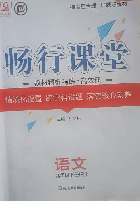 2024年畅行课堂教材精析精练 高效通九年级语文下册人教版