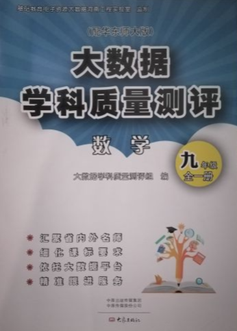 2024年大数据学科质量测评九年级数学全册华师版