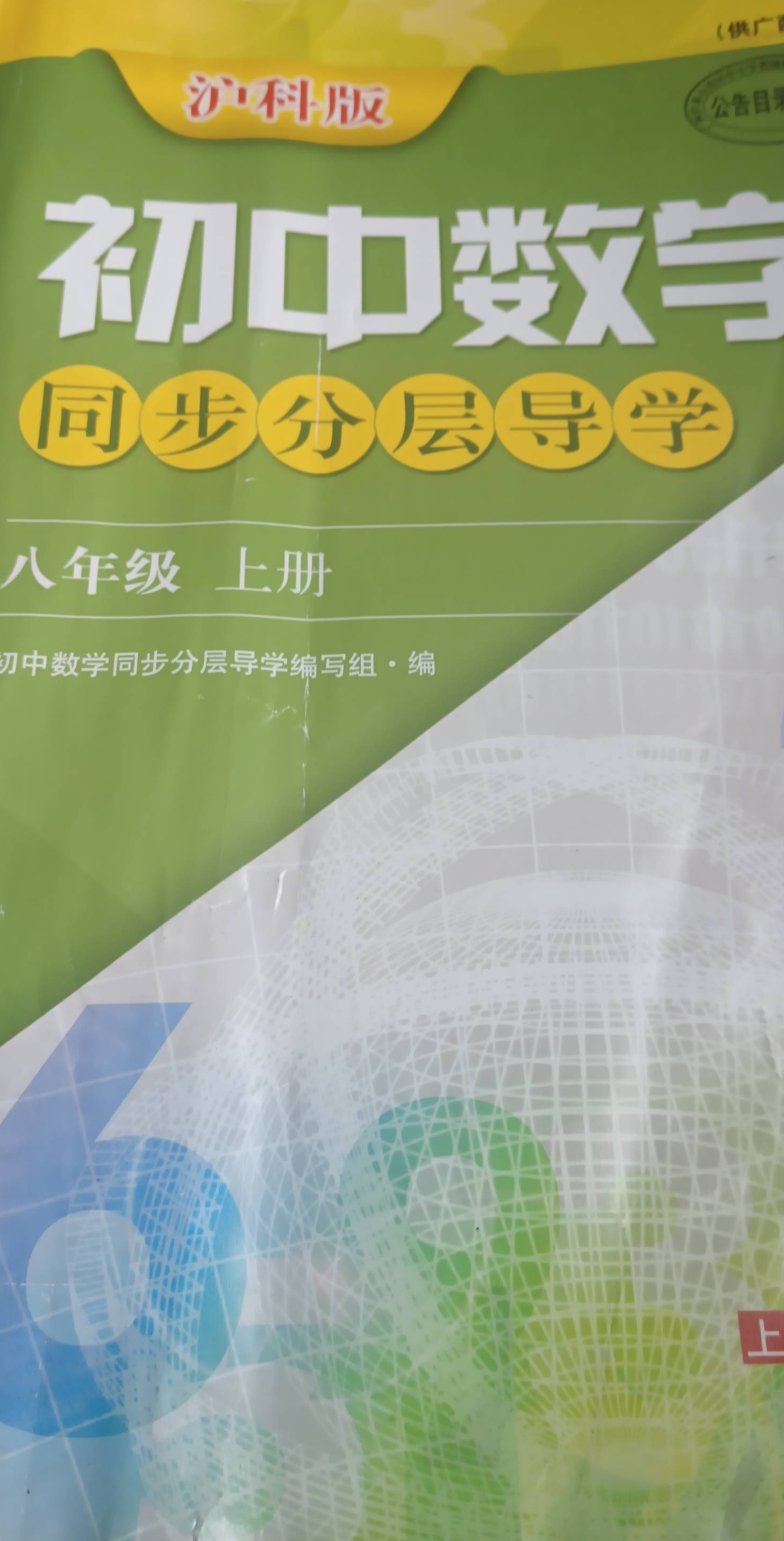 2023年同步分成导学八年级数学上册沪科版