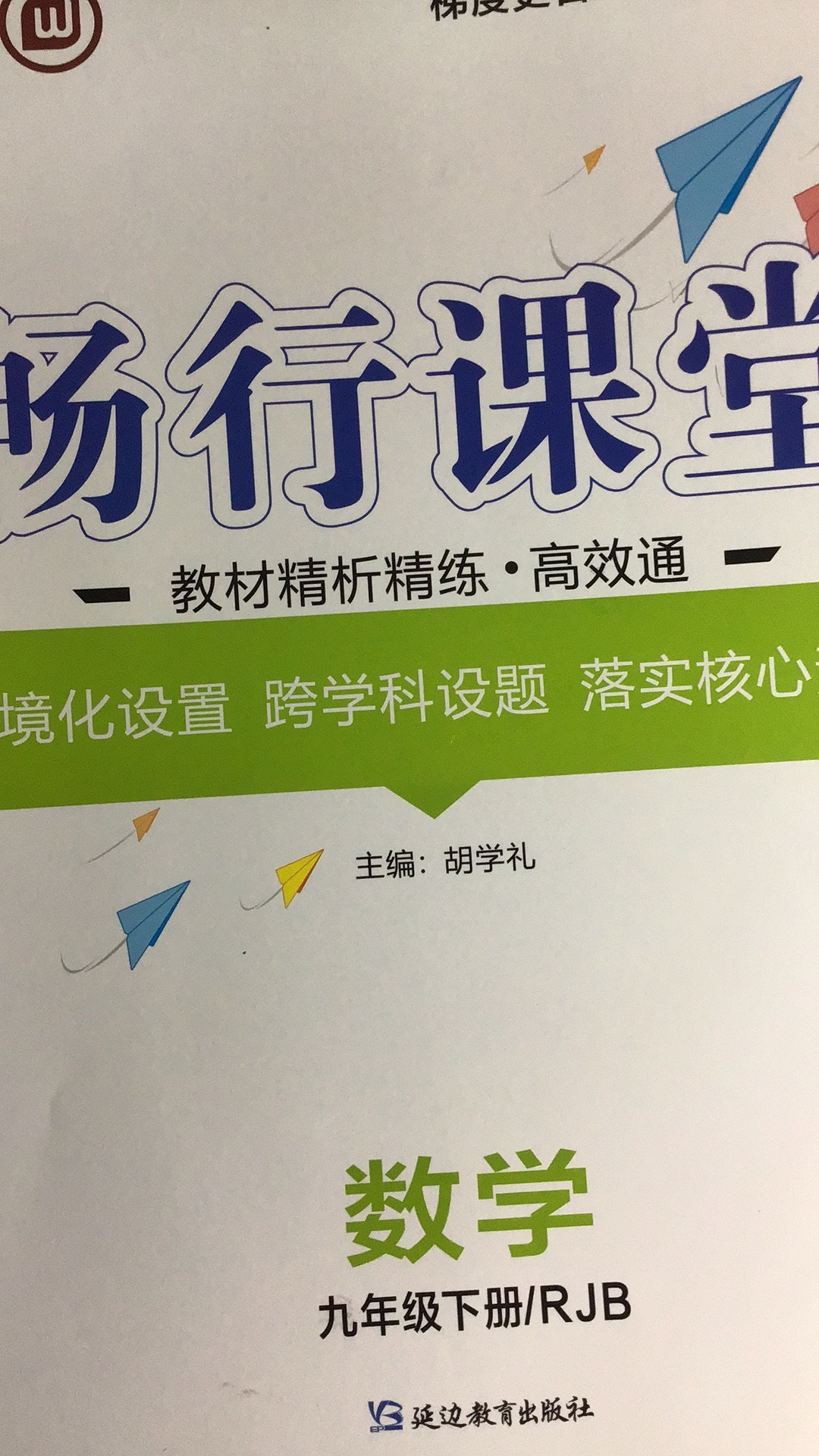 2024年畅行课堂教材精析精练 高效通九年级数学下册人教B版