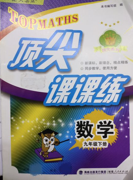 2023年顶尖课课练九年级数学下册人教版