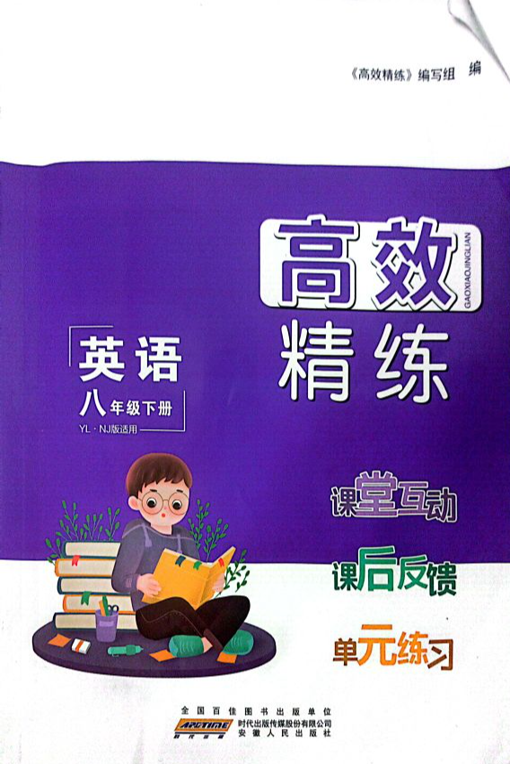 2023年高效精炼课堂互动八年级英语下册译林版