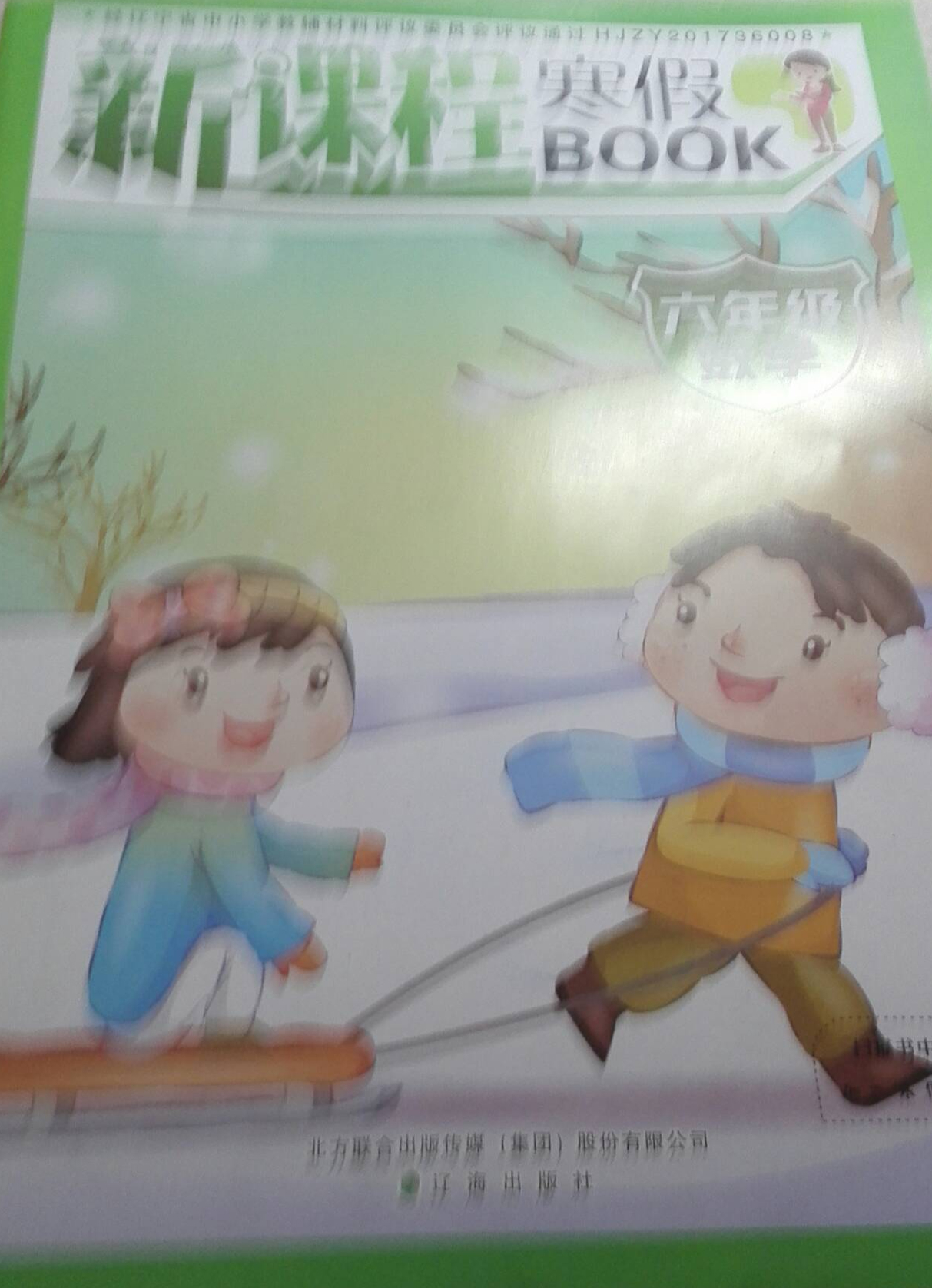 2024年新课程寒假book六年级数学全册通用版