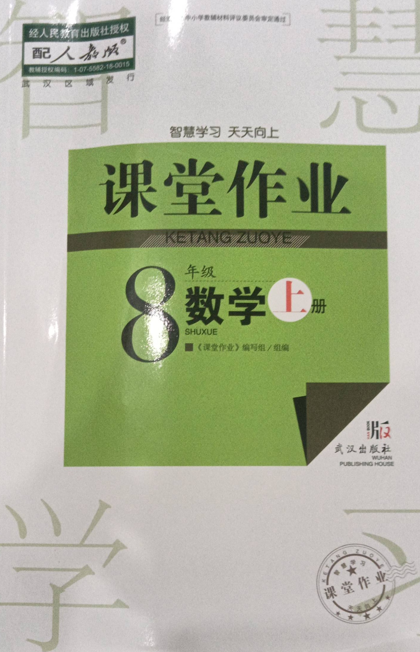 2023年课堂作业八年级数学上册人教版