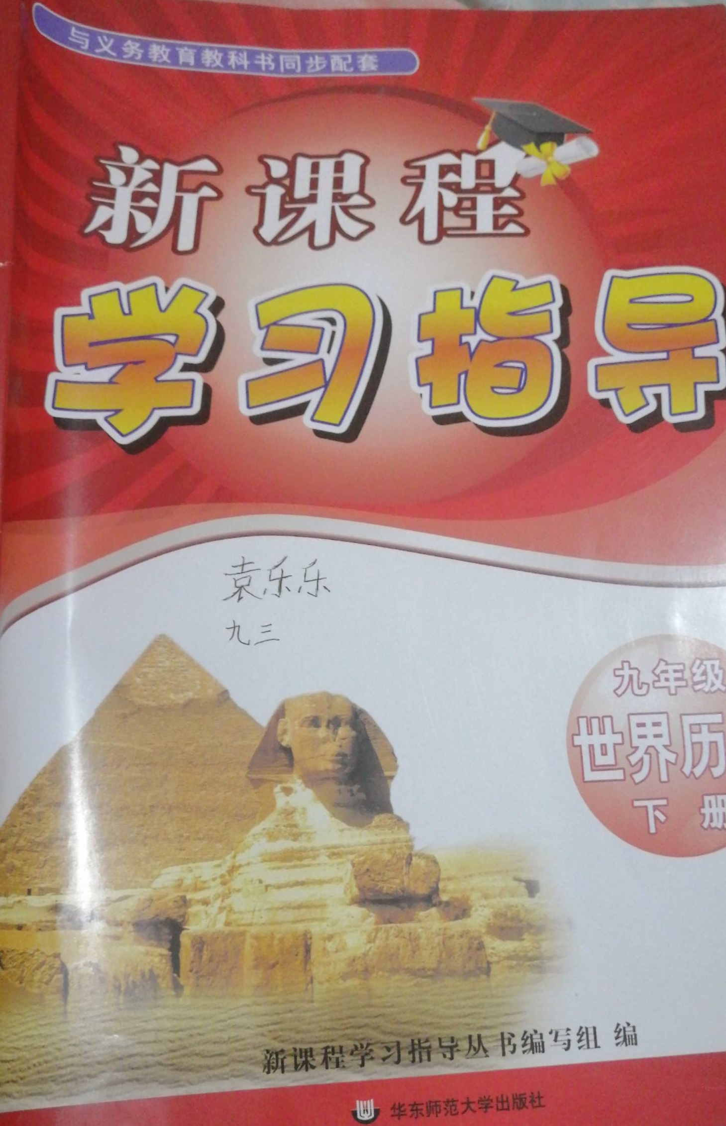 2023年新课程学习指导九年级历史下册通用版