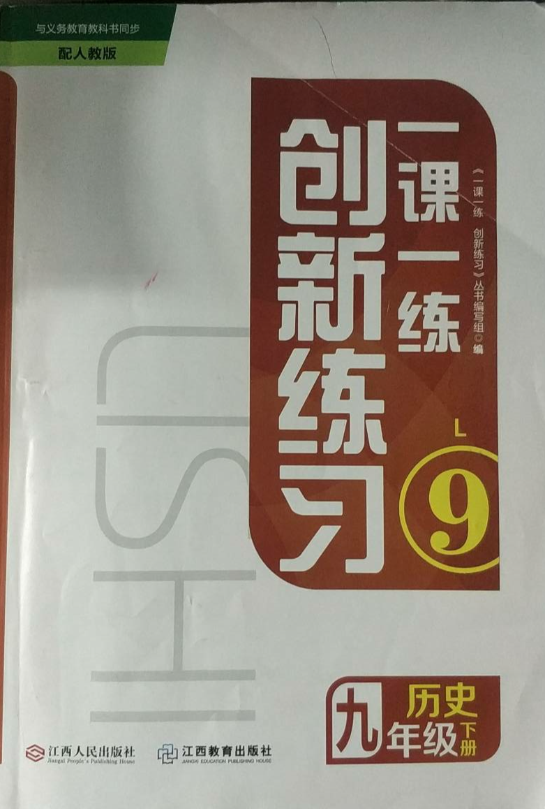 2024年创新练习一课一练九年级历史下册人教版