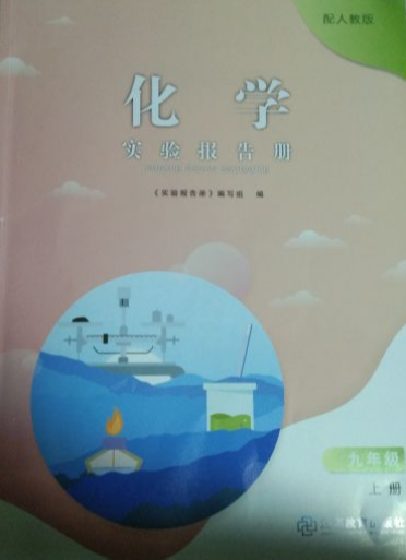 2023年实验报告册九年级化学上册人教版