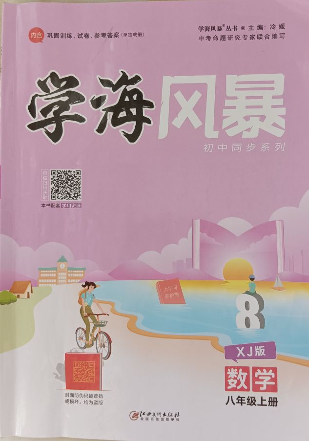 2023年学海风暴初中同步系列八年级数学上册湘教版