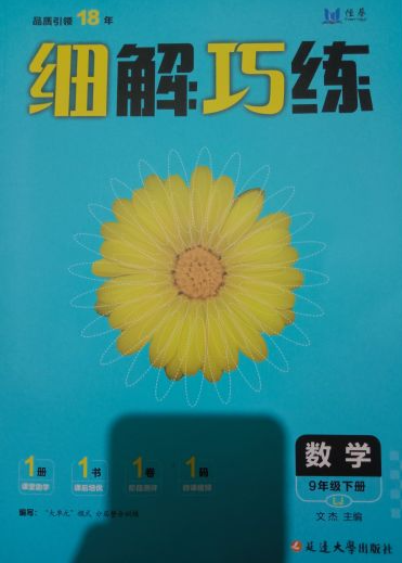 2024年细解巧练九年级数学下册鲁教版