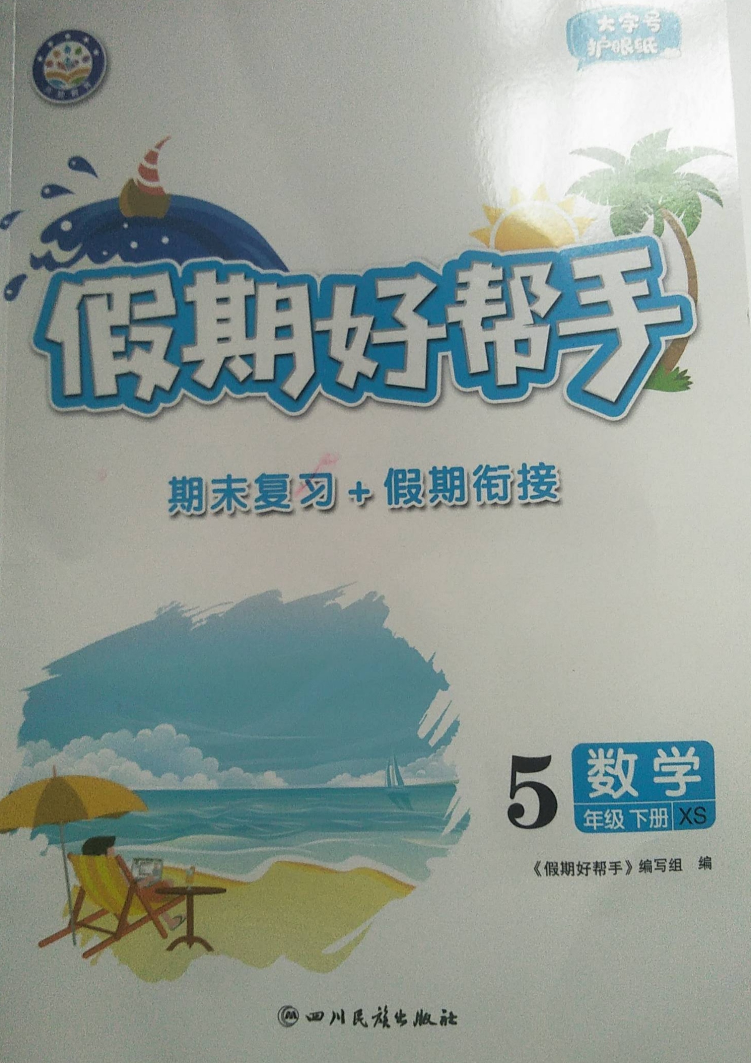 2023年假期好帮手五年级数学下册西师版