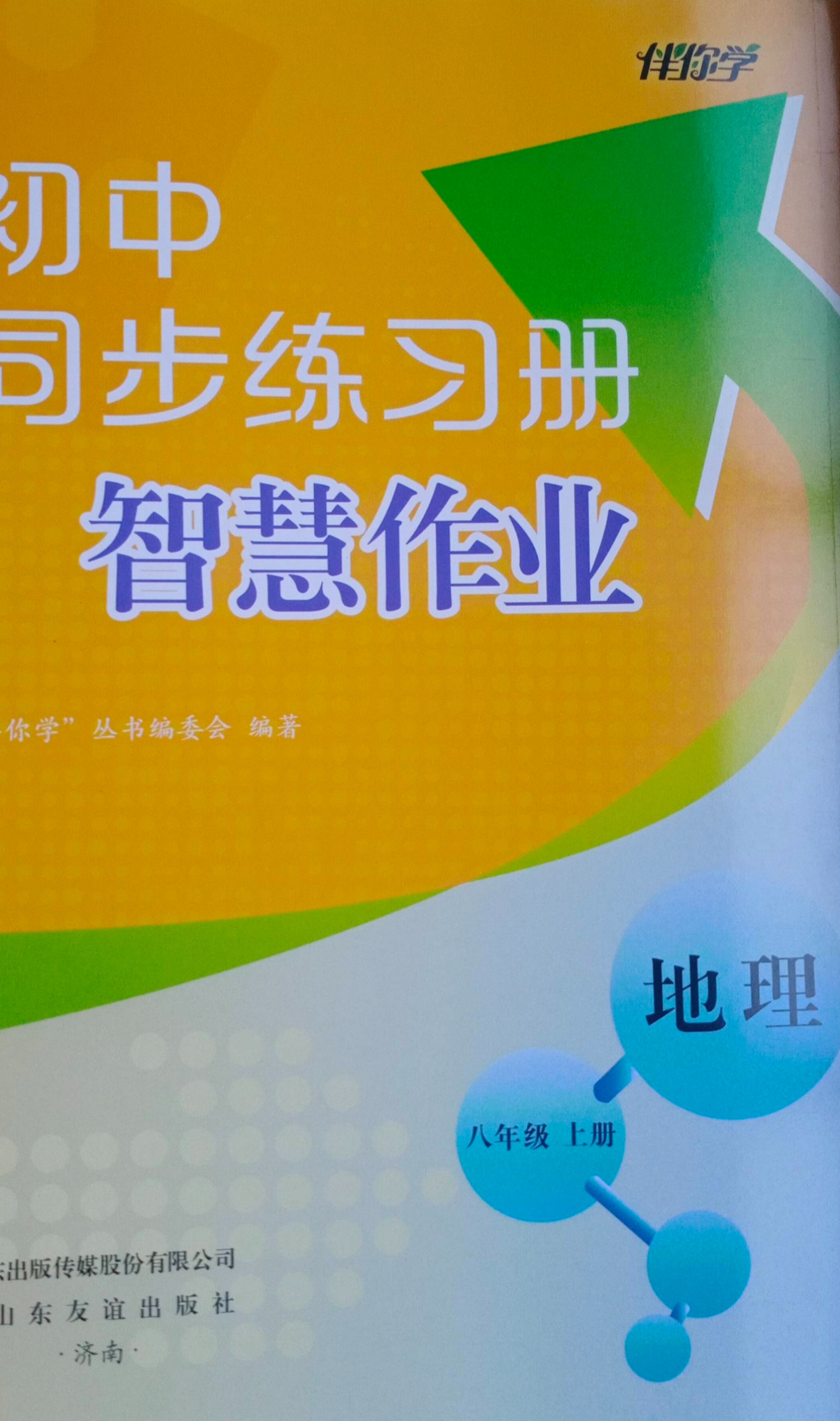 2023年初中同步练习册智慧作业八年级地理上册通用版