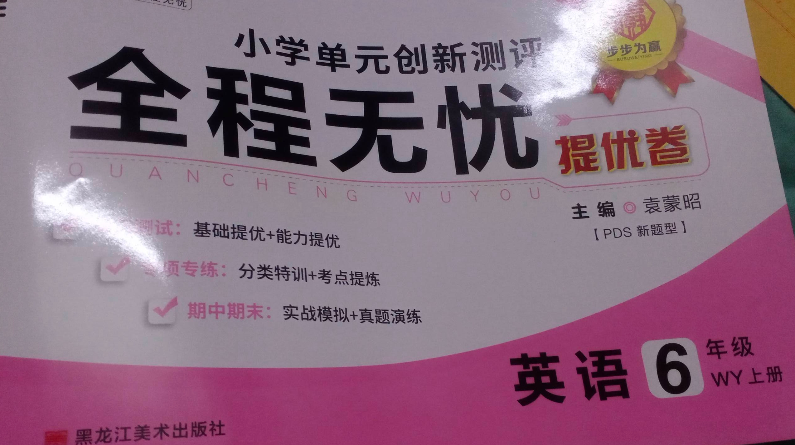 2023年全程无忧提优卷六年级英语上册外研版